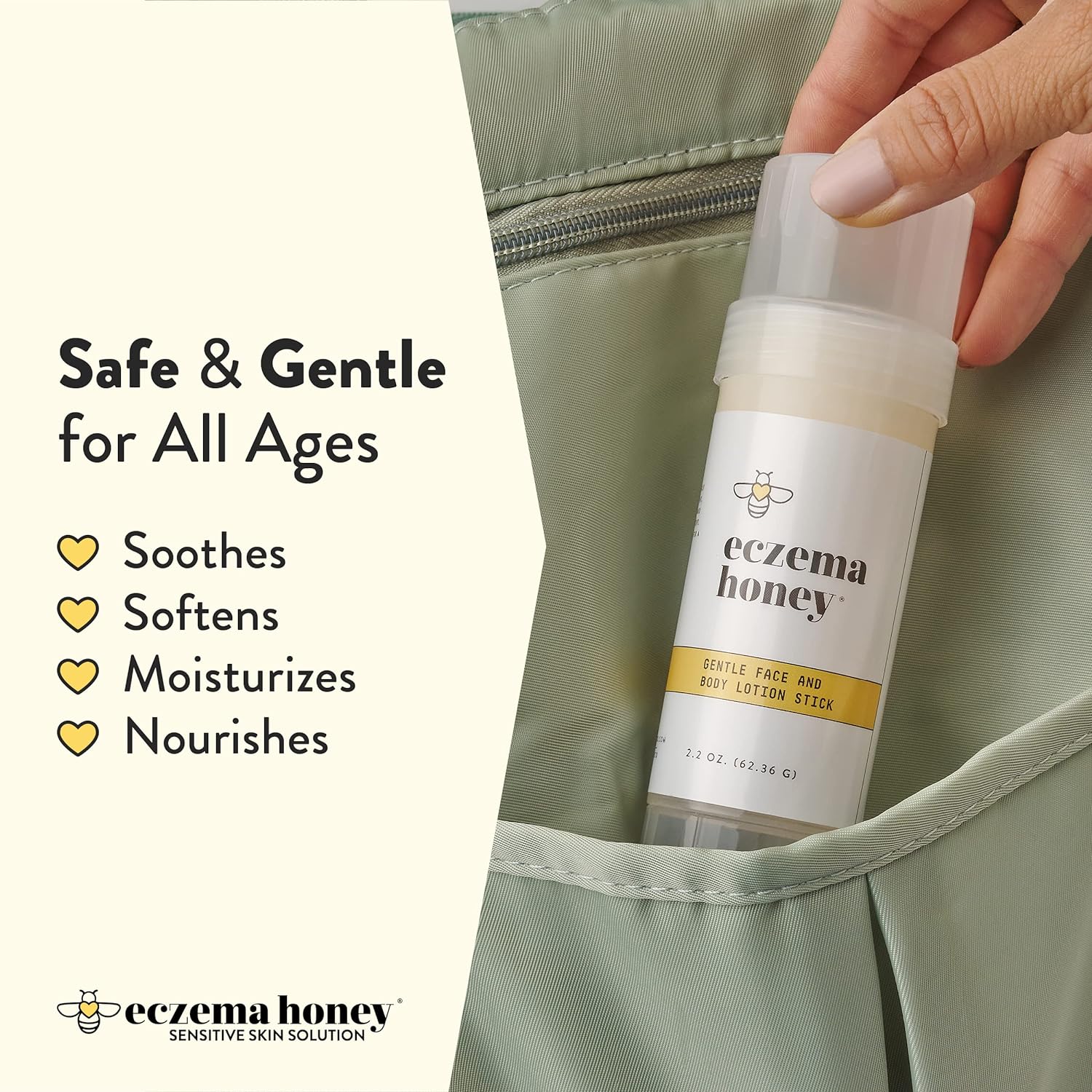 Eczema Honey Gentle Face & Body Lotion Stick - Image 4
